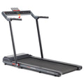 Sunny Health & Fitness Pegasus Smart Treadmill with 20    Wide Running Belt and Customizable Workout Programs, Bluetooth Connect