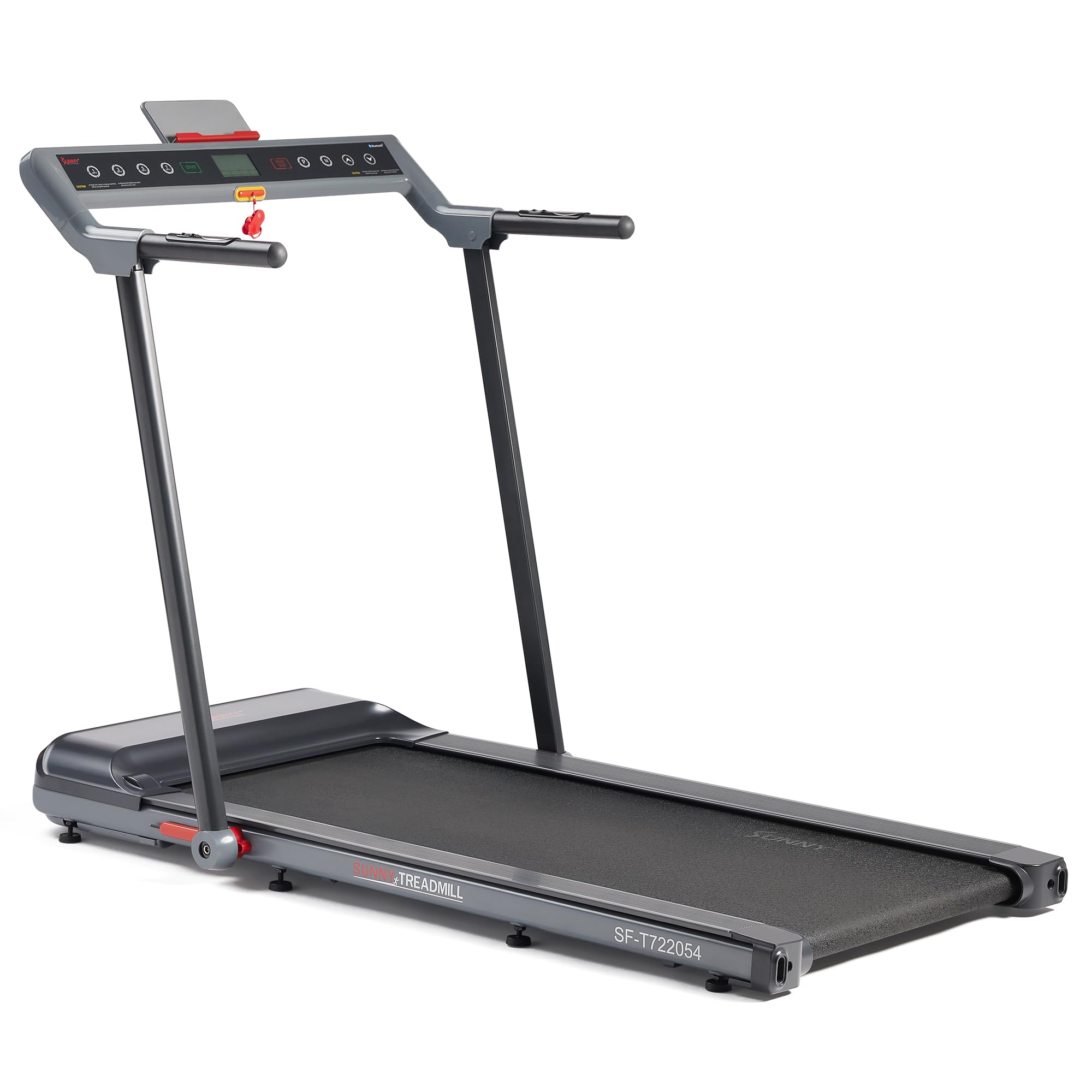 Sunny Health & Fitness Pegasus Smart Treadmill with 20    Wide Running Belt and Customizable Workout Programs, Bluetooth Connect