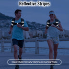 Zeerun Weighted Vest for Women & Men with Reflective Stripe and Adjustable Buckle, Comfortable & Durable Rucking Vest for Walkin