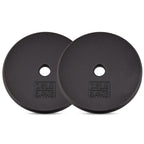 Yes4All 1-Inch Cast Iron Weight Plates For Dumbbells - Standard Weight Disc Plates, 7.5 Pound (Pack Of 2)