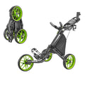 Caddytek CaddyLite EZ V8 Golf Push Cart - Lightweight 3 Wheel Foldable Cart with One-Click 2-Step Folding, EVA Wheels, Adjustabl