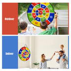 29'' Dart Board With Balls For Kids Gifts Toys For Boys Kids Age 8-12, Kids Dart Board Game With Sticky Balls Board Games For Ki