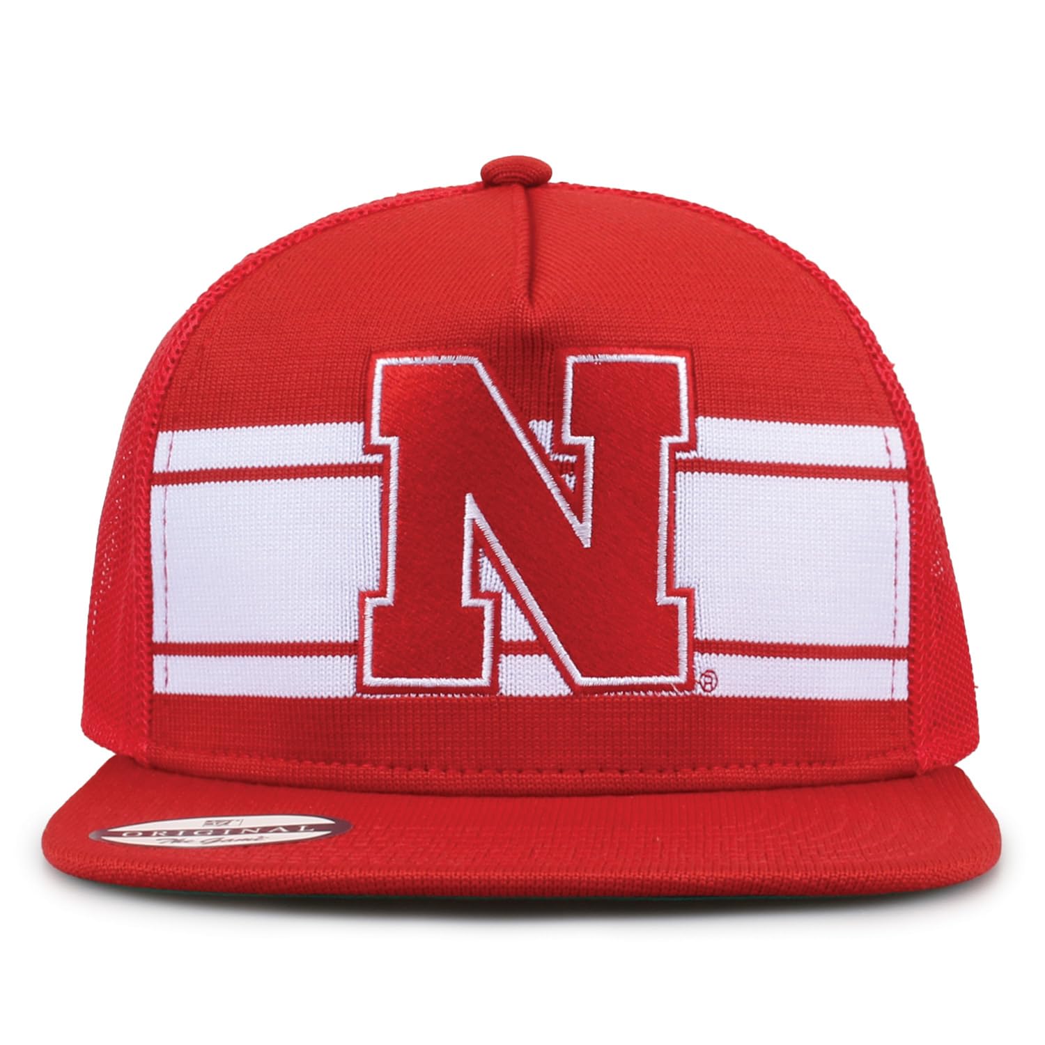 The Game NCAA Licensed University of Nebraska Cornhuskers Trucker Hat, Cornhuskers Game Day Hat