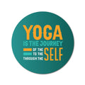 VVWV Yoga is The Journey Fridge Magnets Refrigerator Home Kitchen Dcor Kids Girls Boys Gift Items Wooden Fridge Magnet L X H 3 X