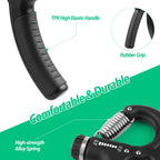 Niyikow Grip Strength Trainer, Hand Grip Strengthener, Adjustable Resistance 22-132Lbs (10-60Kg), Non-Slip Gripper, Perfect For