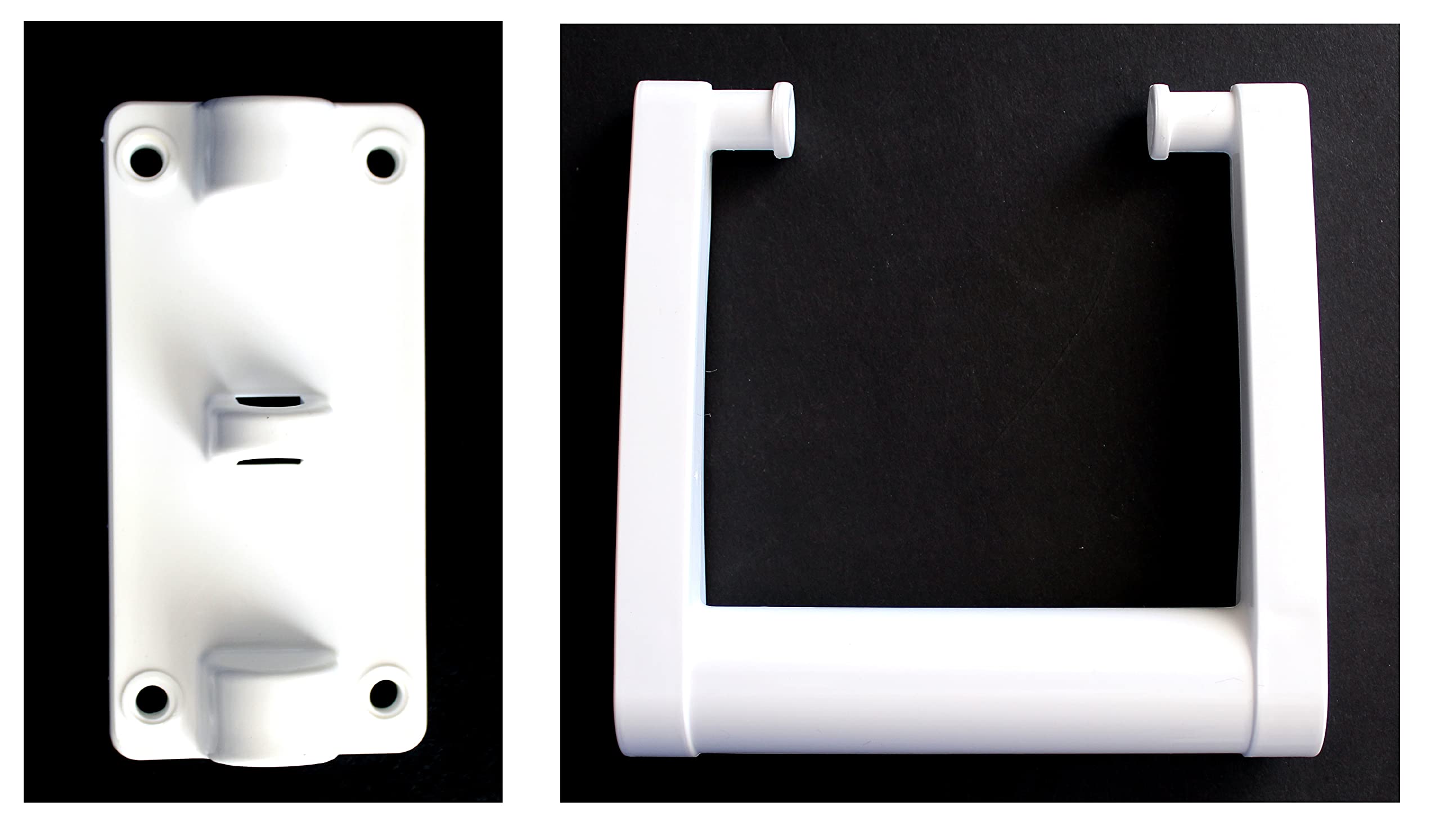 Jsp Manufacturing White Aftermarket Plastic Igloo Cooler Replacement Handles # 21025 For 90-100 Qt Coolers (2)