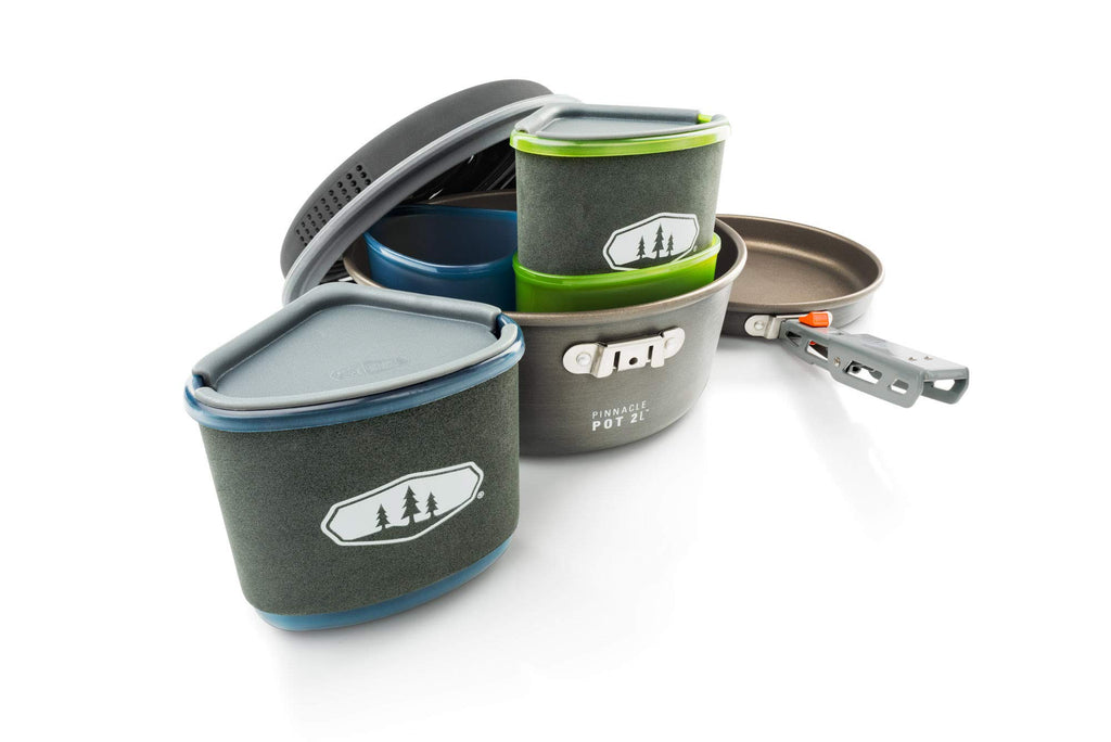 Gsi Outdoors, Pinnacle Backpacker, Nesting Cook Set, Superior Backcountry Cookware Since 1985
