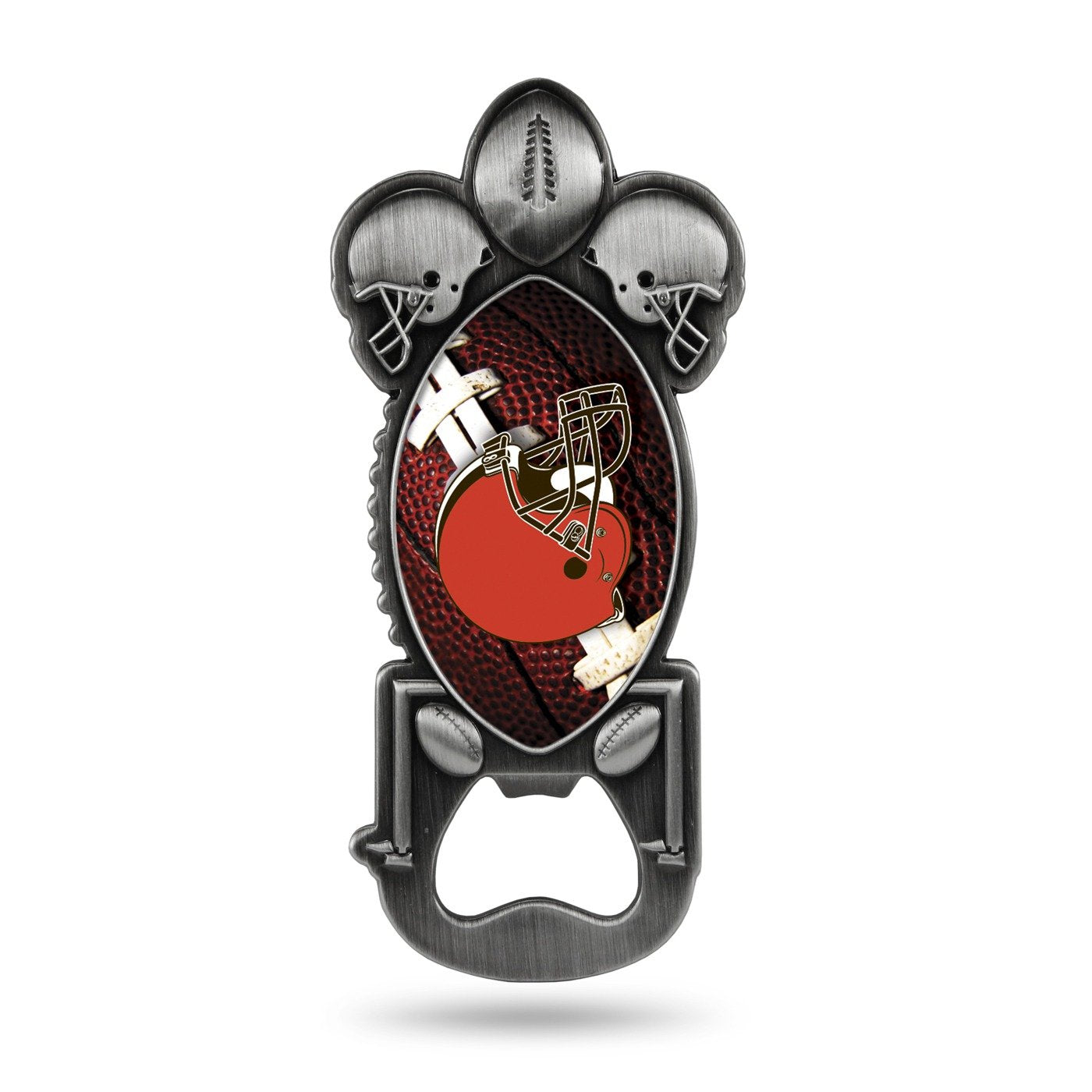 Rico Industries Nfl Cleveland Browns Magnetic Metal Bottle Opener Party Starter