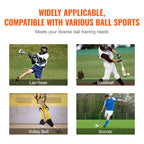 Vevor Folding Lacrosse Rebounder For Backyard, 3X4 Ft Volleyball Bounce Back Net, Pitchback Throwback Baseball Softball Return T