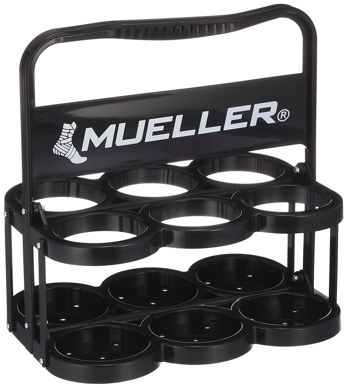 MUELLER Quart Water Bottle W/Sure Shot Cap Black