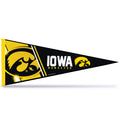 Rico Industries Ncaa Iowa Hawkeyes Primary 12'' X 30'' Felt Wall D  Cor Pennant - Great For Home/Bed Room/Man Cave D  Cor