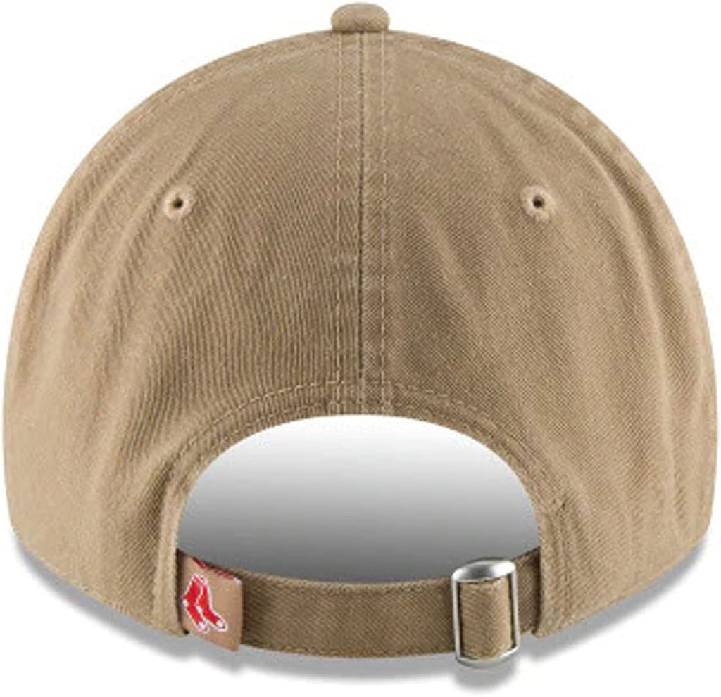 New Era Mlb Khaki Core Classic 9Twenty Adjustable Hat Cap One Size Fits All (Boston Red Sox Khaki)