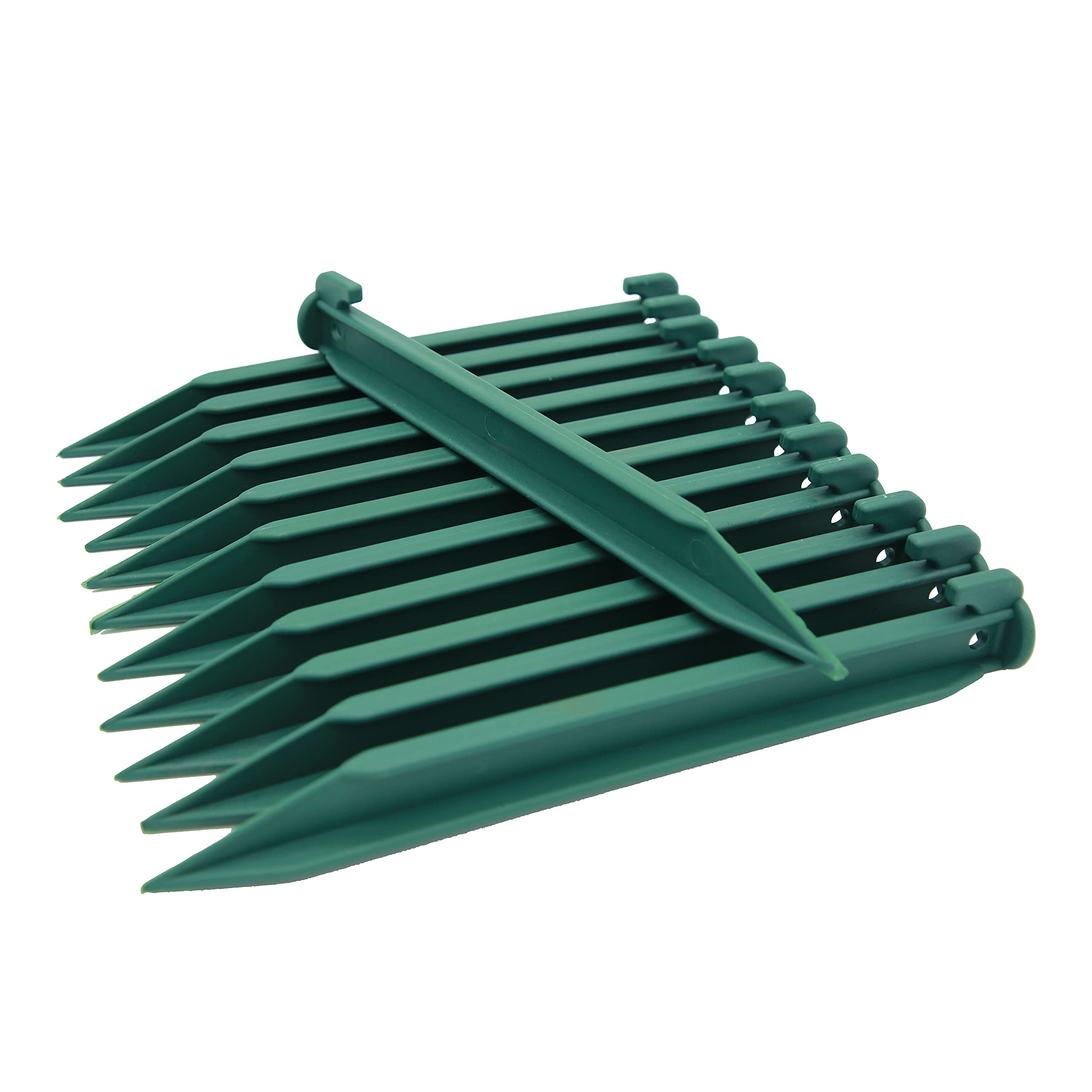 Camping Beach Tent Stake Pegs For Sand,12 Pack Tarp Stakes 9 Inch Canopy Stakes With Pouch, Plastic Light Ground Stakes For Camp