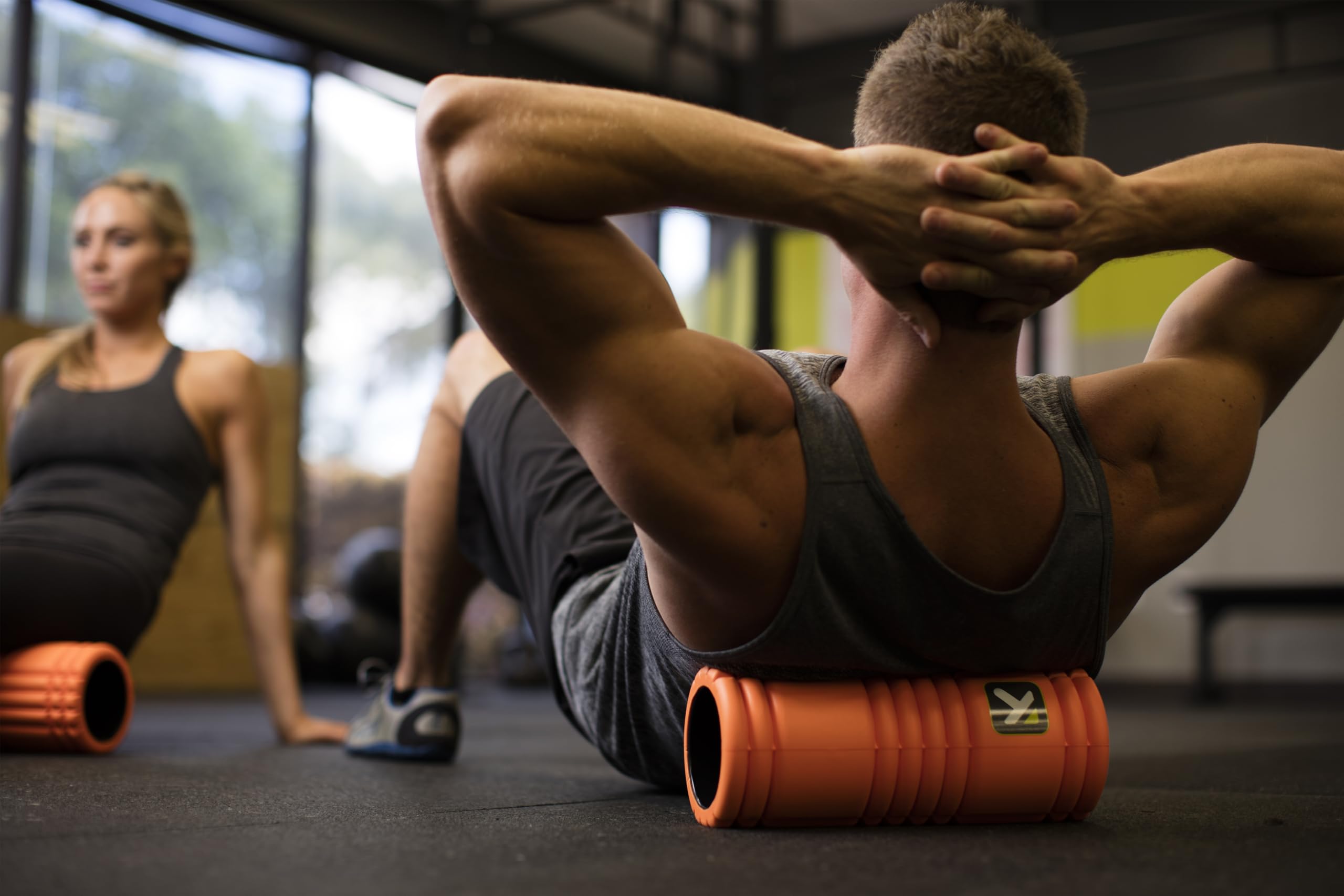 Triggerpoint Performance Therapy Grid Foam Roller With Free Online Instructional Videos, Original (13-Inch), Orange