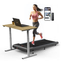 Wellfit Walking Pad Treadmill With Incline/Decline,300+ Lbs Capacity,2.5Hp Quiet Standing Under Desk Walking Jogging Running Mac