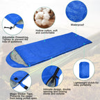10 Pcs Camping Sleeping Bag For Adults Bulk 4 Season Cold Warm Winter Sleeping Bag For Homeless Waterproof Lightweight With Comp
