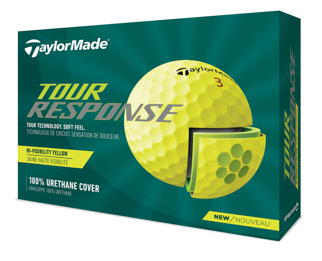 Taylormade 2022 Tour Response Yellow Dozen