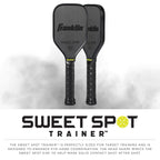 Franklin Sports Sweet Spot Training Pickleball Paddle - Pickleball Trainer Practice Paddle With Extra Long Handle - Sweet Spot S