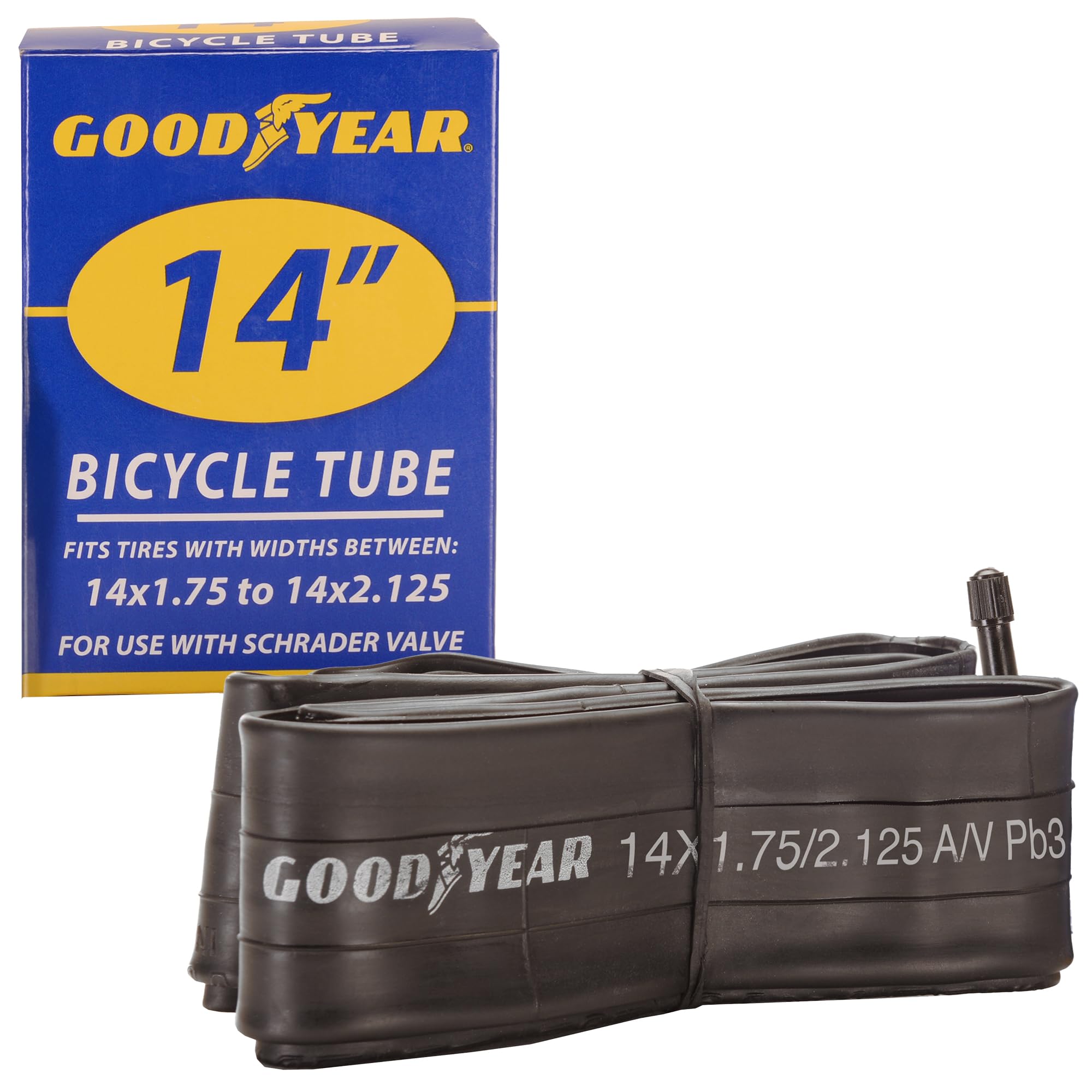 Goodyear Bicycle Tube, 14 X 1.75/2.125