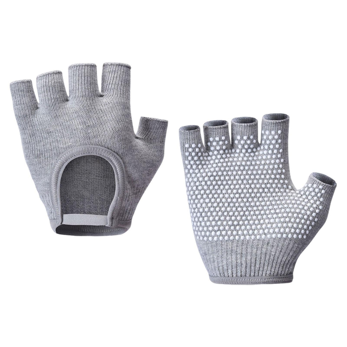 STYLEHEAVEN Half Finger Workout Glove Women Yoga Gloves for Weightlifting Driving Sports Gray|Sporting Goods| Cycling| Cycling C