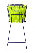 Gamma Sports Pickleball Ballhopper Caddy With Lid, Steel Durable Basket For Indoor/Outdoor Use, Holds 50 Balls, Blue