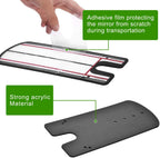 Hh-Golf? Golf Putting Alignment Mirror, Portable Putting Practice Trainer, Trainer Eye Line Practice Your Putting Alignment Tool