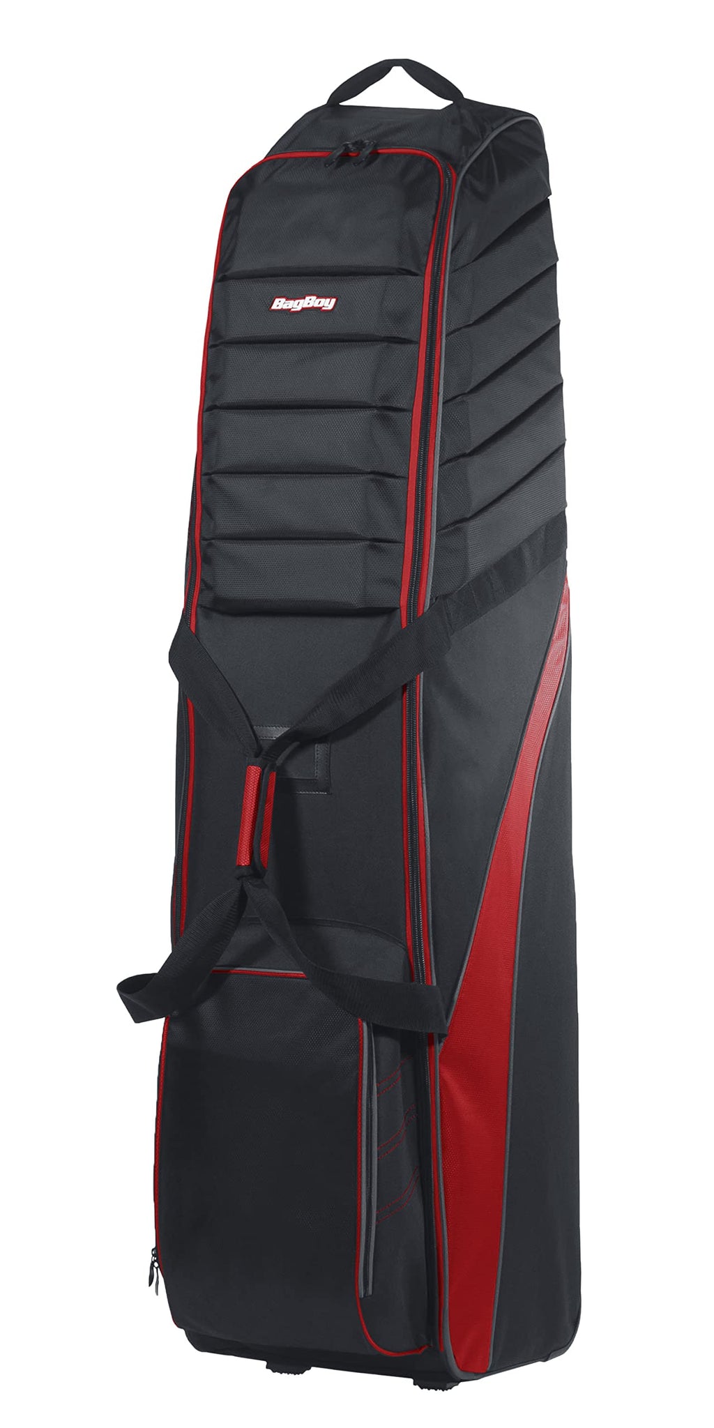 Bag Boy T-750 Golf Travel Cover For Airlines, Extra-Thick 4-Sided Padded Top, Internal Compression Strap, Lockable Full Wrap-Aro
