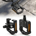 JERBOR Upgraded Folding Pedals for Lectric XP (3.0/4) /XP Trike/Xpress/XPeak/Xpedition/ONE, Wide Flat Durable Foot Pedals, Non-S