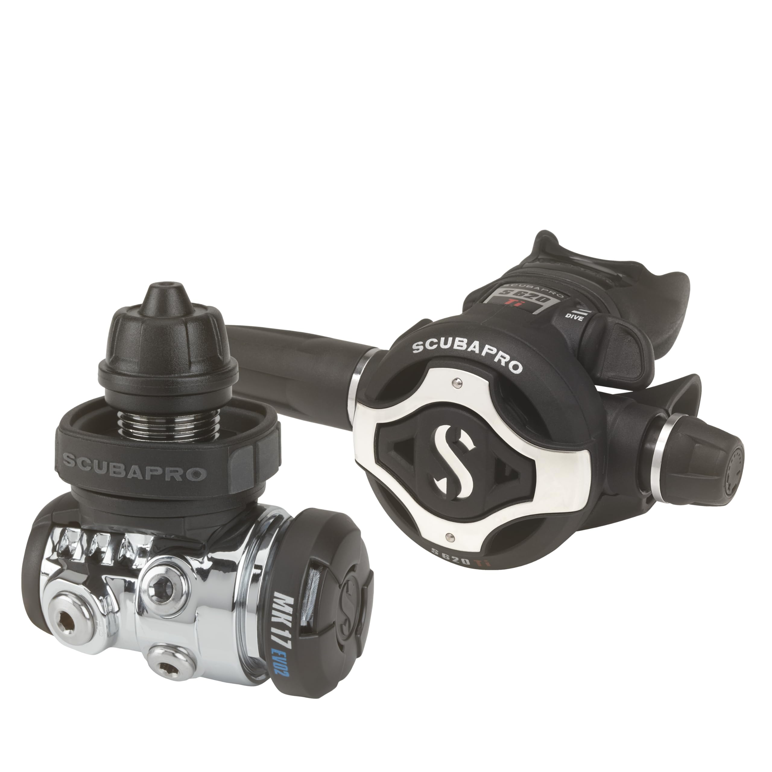 SCUBAPRO MK17 EVO 2 DIN 300/S620 Ti Scuba Regulator System for Scuba Diving, DIN