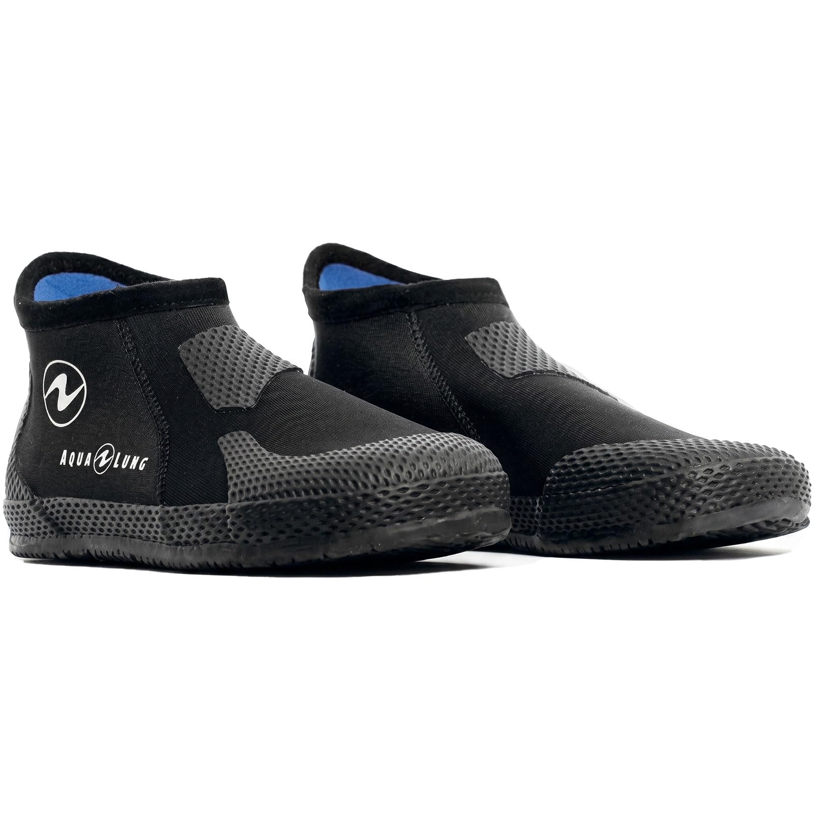 Aqualung Unisex Superlow 3mm Dive Boots - Ergonomic Durable Neoprene Easy-On Warm Water Sports Boots with Slip-Resistant Sole & 