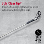 Shakespeare Ugly Stik Ugly Tuff 8+ Spincast Reel and Fishing Rod Combo