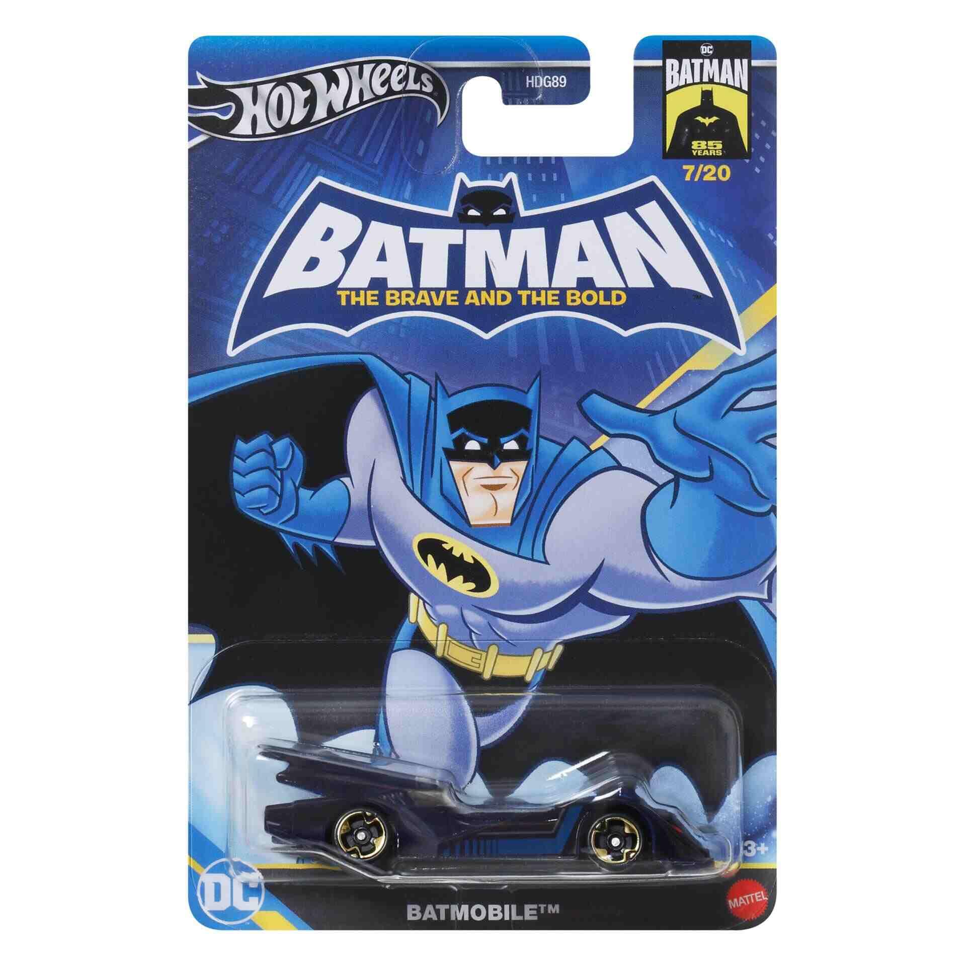 Mattel - Batman Car Assortment Hdg89 Hot Wheels Toy Trucks, Multicolor (446Hdg89)