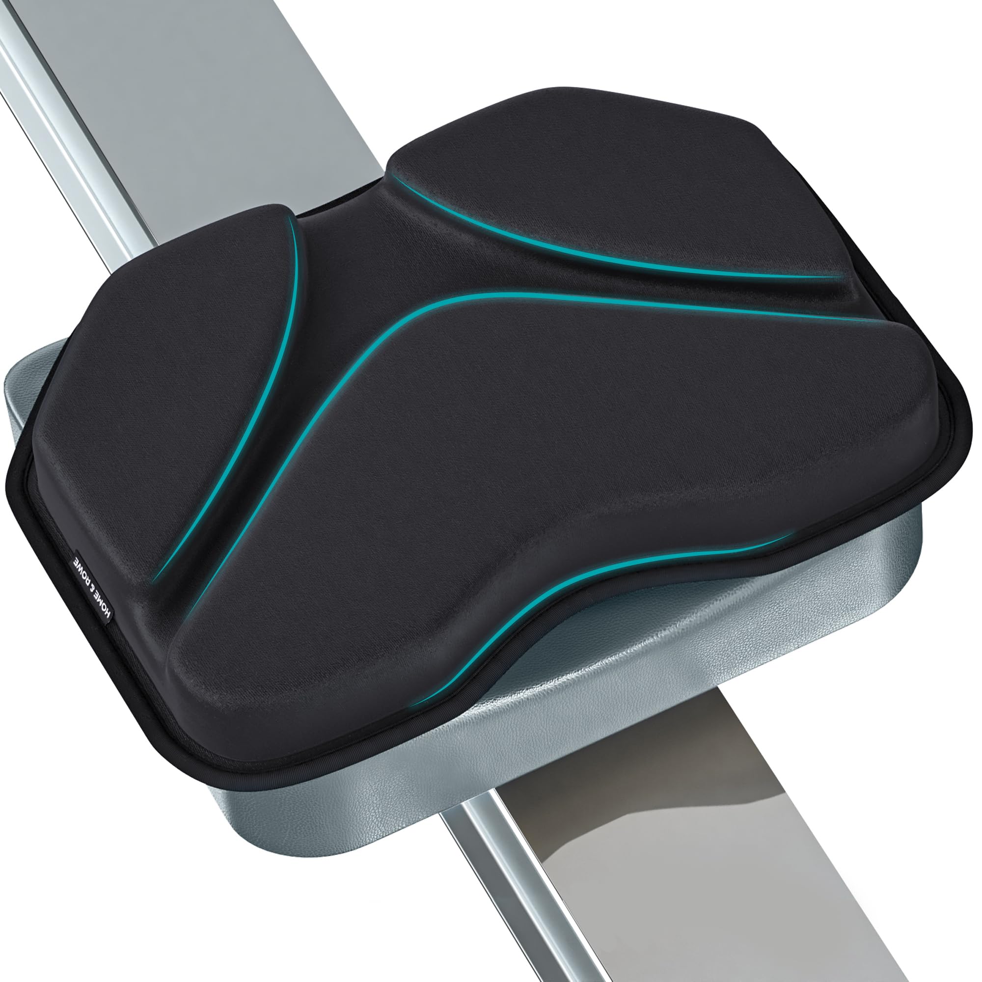 Rowing Machine Seat Cushion Compatible With Concept 2 Rowing Machine- Row Machine Rower Pad Compatible With Concept 2 Rower, Hyd