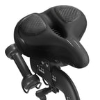 Oversized Comfort Seat Cushion Compatible With Peloton, Spin Bike, Road Or Exercise Bikes, Bicycle Wide Saddle Replacement For M