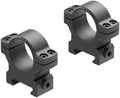 Leupold BackCountry Cross-Slot Scope Rings, 1 Med with a Matte finish