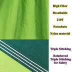 Camping Hammock Double & Single Portable Hammocks Ultralight Nylon Parachute Hammocks With 2 Tree Straps For Backpacking, Travel