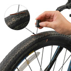 Oumers Tubeless Bike Tire Repair Tool Kit, Bike Tire Punctures With 5Pcs Bacon Strips Plus Insertion Tool Tire Repair Fork Reame