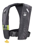 Bluestorm Gear Stratus 35 Inflatable Pfd Life Jacket (Apex Black)  Us Coast Guard Approved Automatic/Manual Life Vest For Adults