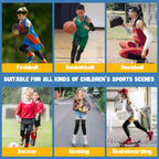 Knee Pads For Kids/Youth (Ages 5-15) - Shield Kneepads For Sports - Ideal Kneepad For Basketball, Baseball, Football, Wrestling,