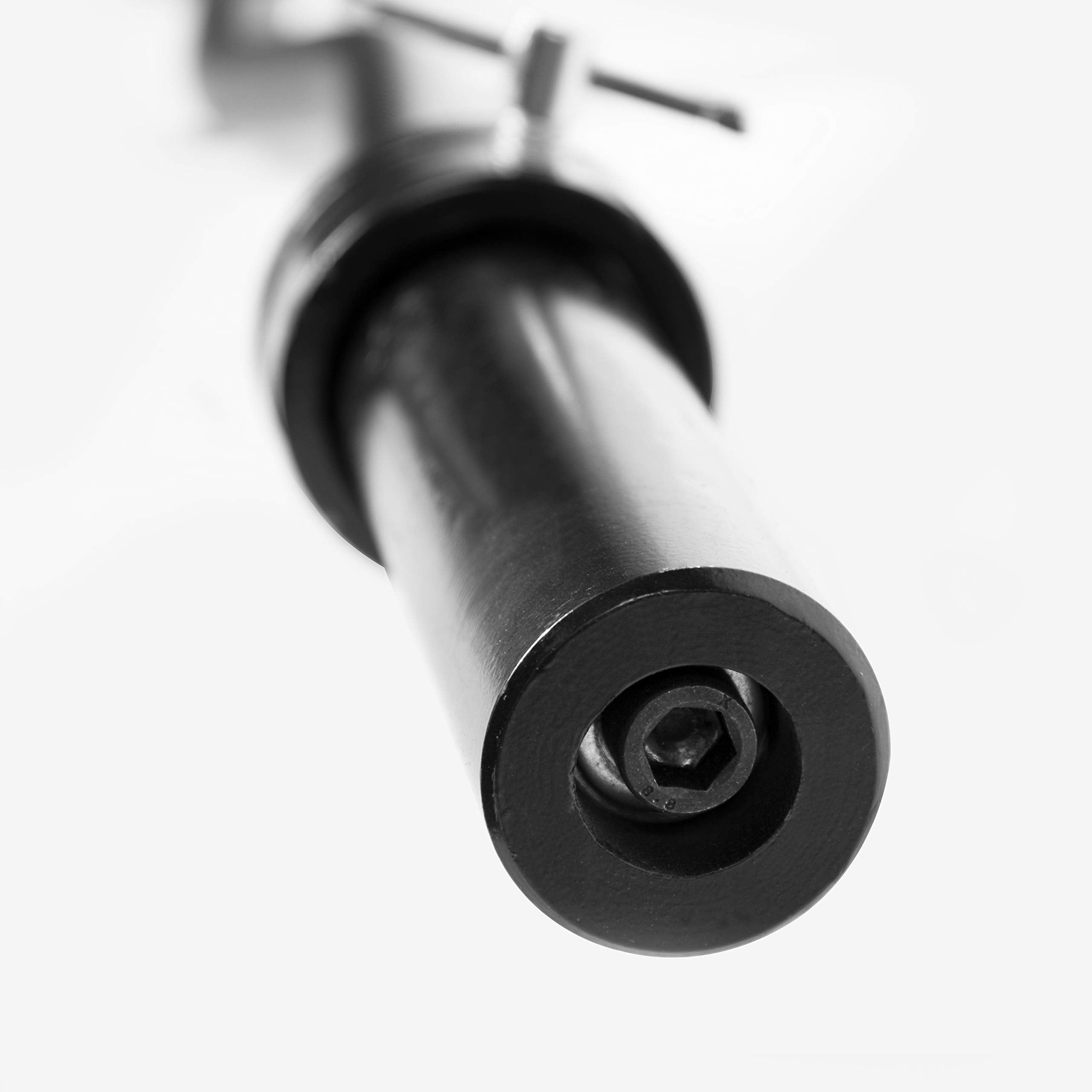 CAP Barbell 47-Inch Olympic Curl Bar - Black | Curl Barbell for Bicep and Tricep Workouts, Strength Training, and Weightlifting