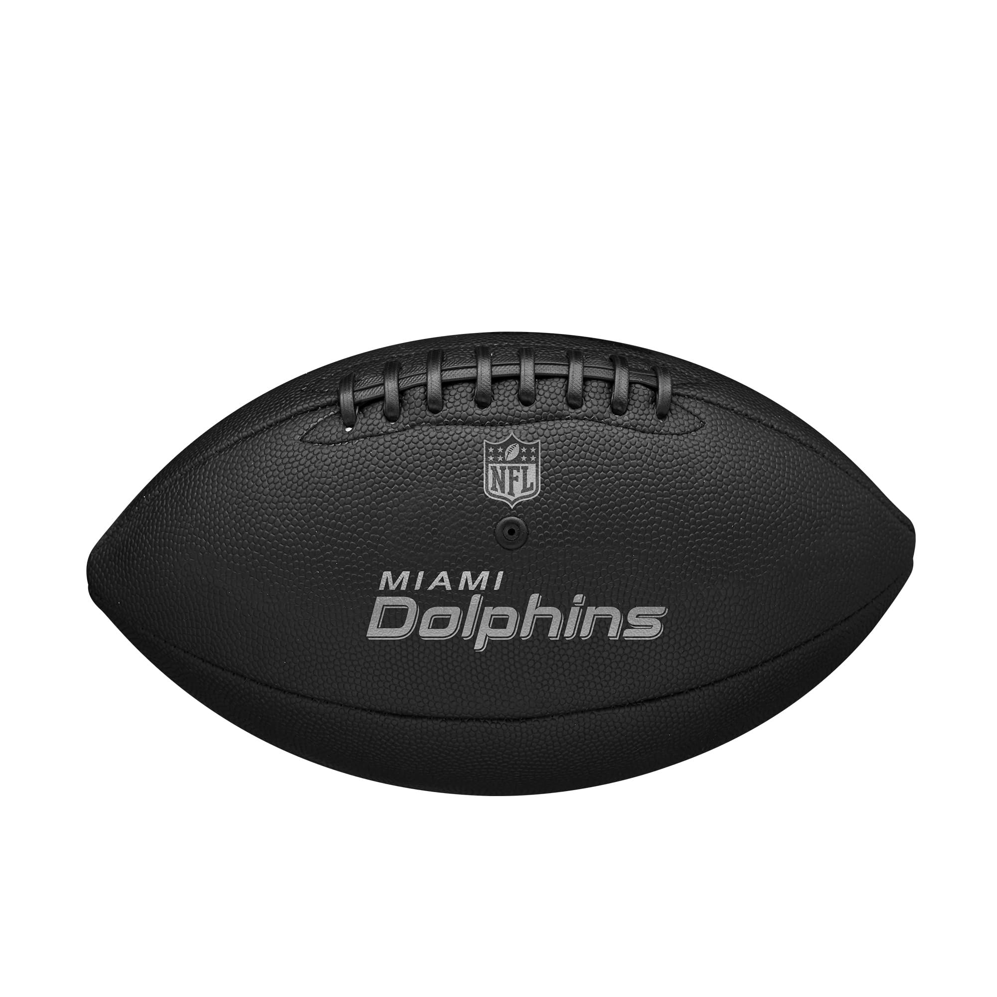 Wilson Nfl Team Metallic Premiere Football - Official Size, Miami Dolphins
