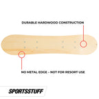 Sportsstuff Snow Ryder 130 Cm  Beginners Board, Hardwood Construction, Easy Adjustment, Blue