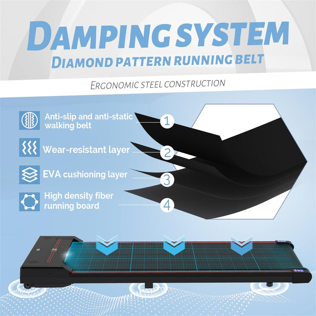 Sperax Walking Pad,Under Desk Treadmill,Treadmills For Home,Walking Pad Treadmill Under Desk,320 Lb Capacity