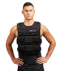 MIR PRO Weighted Vest With Zipper Option 45lbs - 90lbs (50LBS, STANDARD)