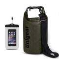 Unigear Dry Bag Waterproof, Floating and Lightweight Bags for Kayaking, Boating, Fishing, Swimming and Camping with Waterproof P
