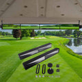 Hkoo Golf Cart Mirror, Universal 4 Panel Rear View Mirror Fits Golf Carts Ezgo, Club Car