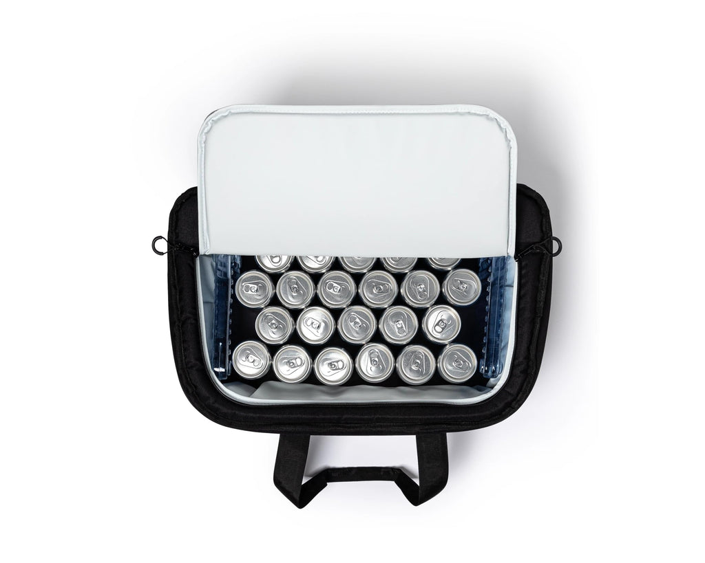 Ao Coolers Stow N' Go Cooler, Leakproof With High-Density Insulation, Holds Ice For 24 Hours, Black, 38 Pack