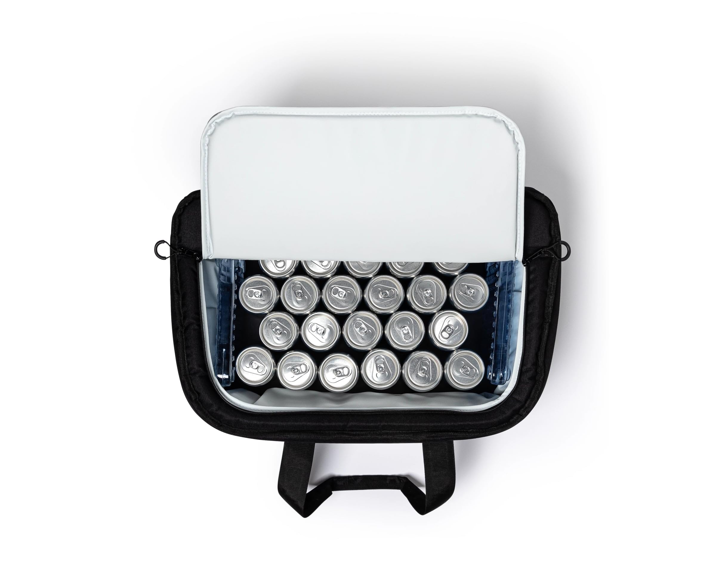 Ao Coolers Stow N' Go Cooler, Leakproof With High-Density Insulation, Holds Ice For 24 Hours, Black, 38 Pack