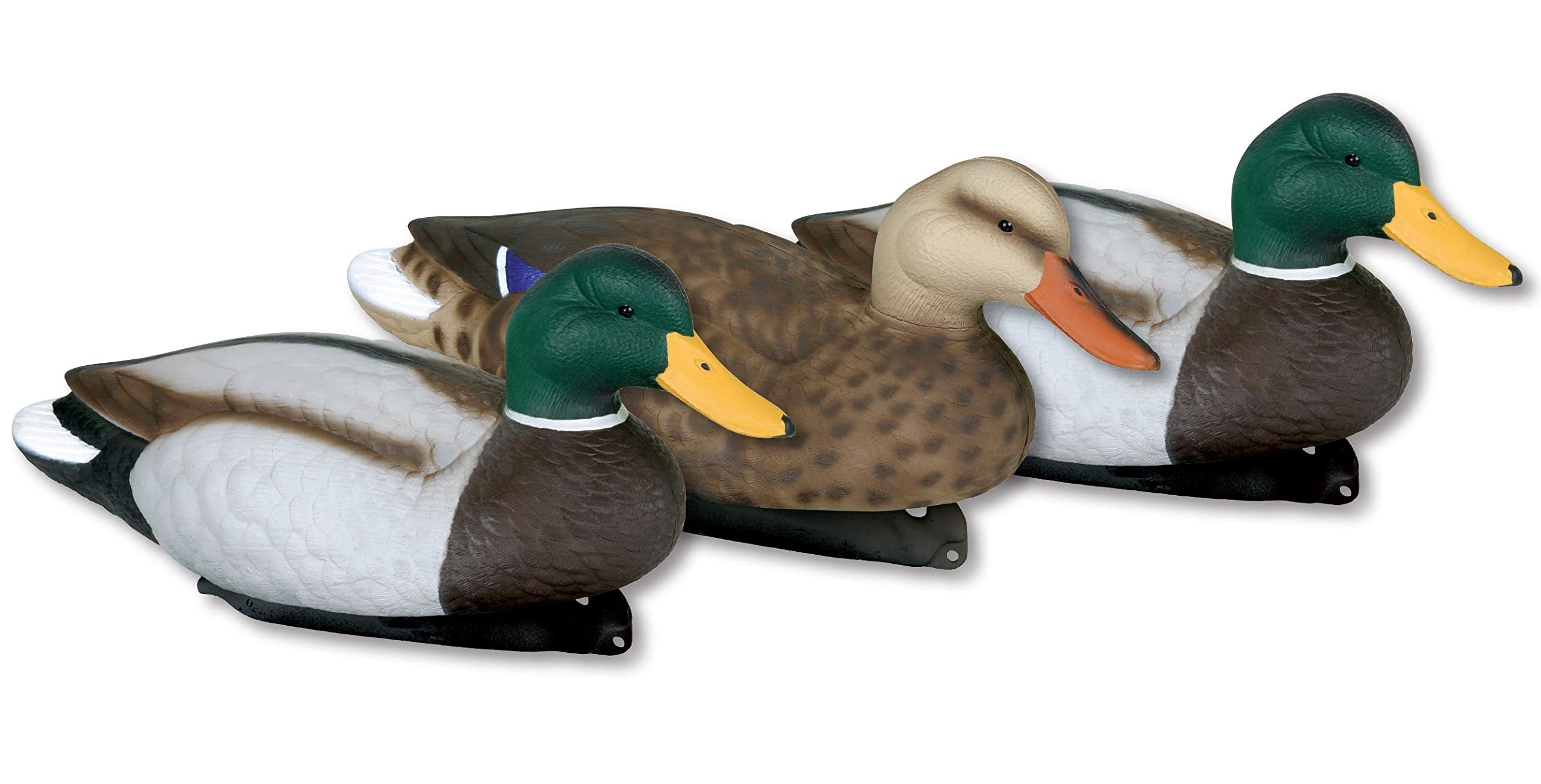 Flambeau Outdoors 5900Msu Masters Series Extreme Mallard Duck Decoys 3-Pack Hunting Decoys