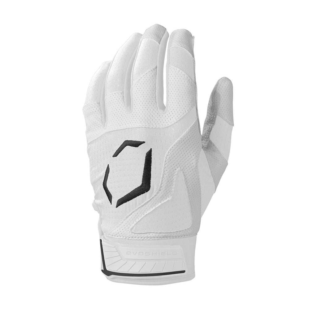 Evoshield Srz-1       Youth Batting Gloves - White, Youth Medium